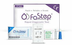 FaStep COVID-19 Rapid Test Device (20 Test Kits per Box)